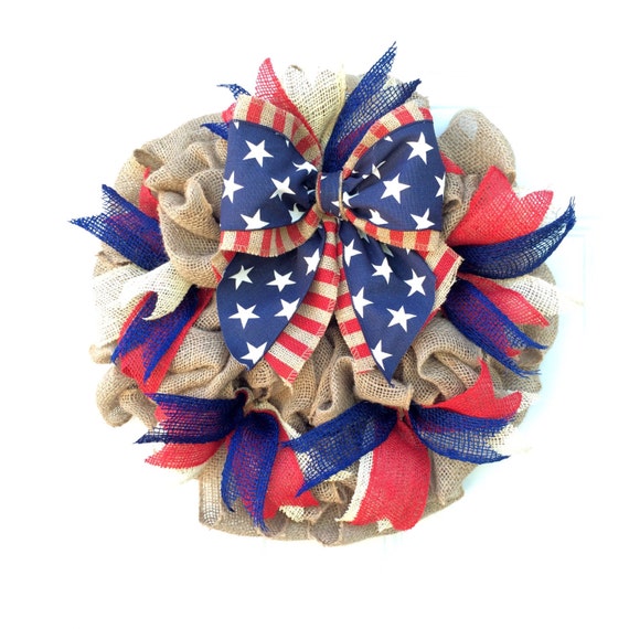 Patriotic Wreath Fourth Of July Wreath Summer Wreath All Year