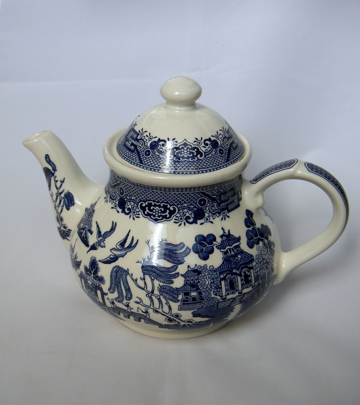 Churchill Blue Willow Teapot Replacements By BelleBeauAntiquarian