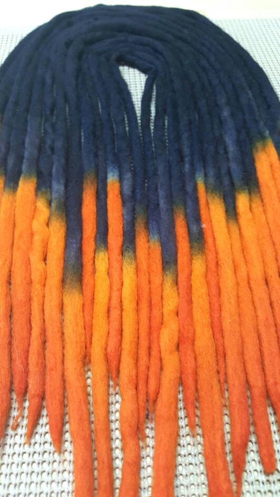 Wool Dreadlocks Custom Wool Dreads Handmade Hippie Dreads Hair