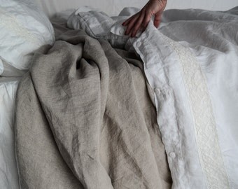 LINEN SHEET. Bed sheets French linen. Handmade linen bedding by MOOshop.*40