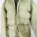 Vintage COMFY All Down Anorak Puffer Coat Seattle Quilt Mfg Water Repellant Green with Sherpa Collar Jacket M/L