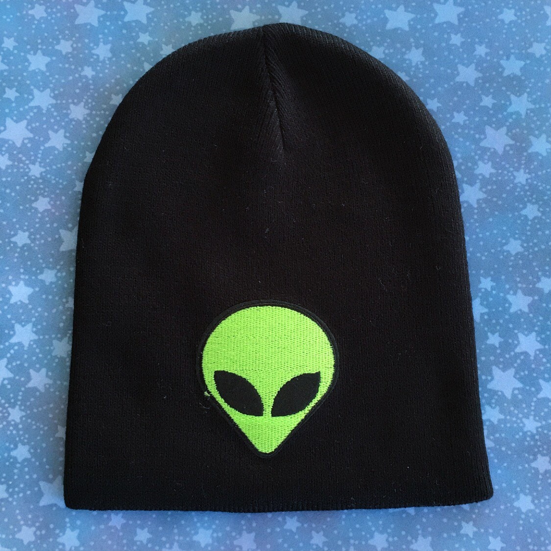 Alien Beanie / Alien Hat / Green Alien Beanie / by WeekendCloset