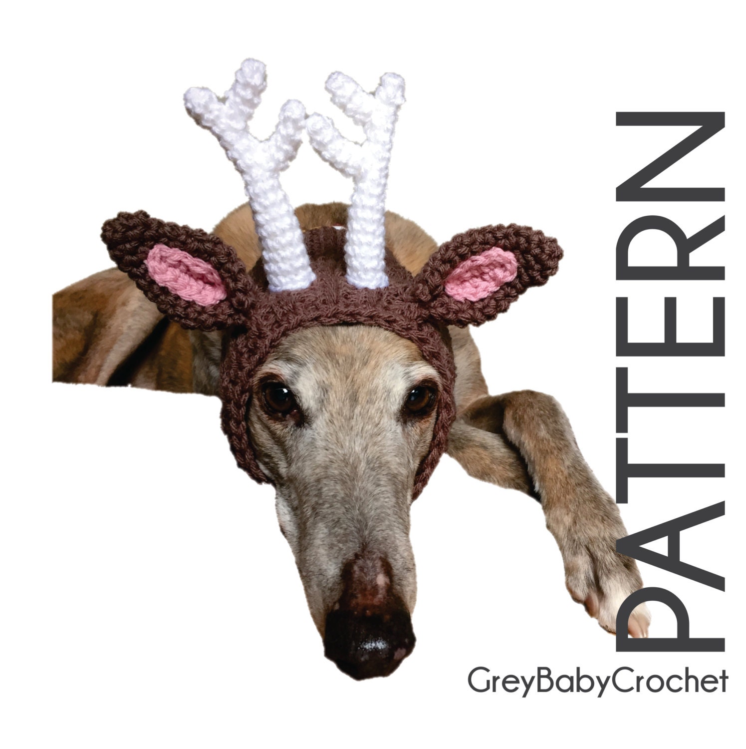 CROCHET PATTERN Deer Antler Snood Instant Download