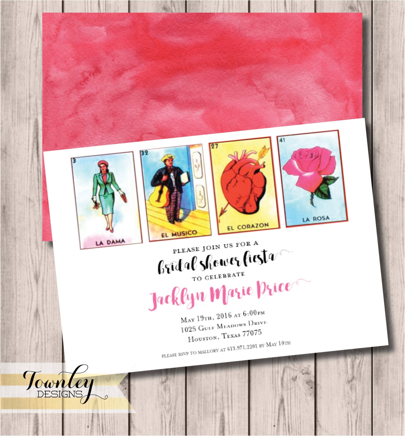 themed mexican bridal shower invitations Hispanic Couple's Bridal Shower Fiesta Bridal Shower