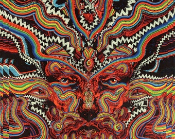 Psychedelic 3D Bicycle Day Tapestry Trippy 60 X 90 hippie art wall hanging Albert Hofmann