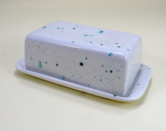 Butter Dish Covered Butter Dish Food safe Lead Free GLaze