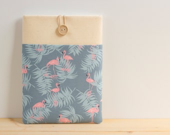 iPad Air case, Custom 10 inch Tablet sleeve, Kindle fire HD 8.9, Nexus 10, Surface, Galaxy, eReader / Flamingo