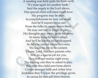 Four Stanza God Bless This Home Poem shown on