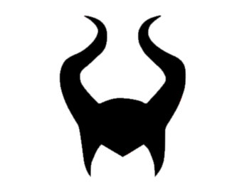 Maleficent Horns Magic Band Decal | Disney Maleficent Decal | Disney Maleficent Sticker | Disney Magic Band Maleficent Vinyl Decal Disney