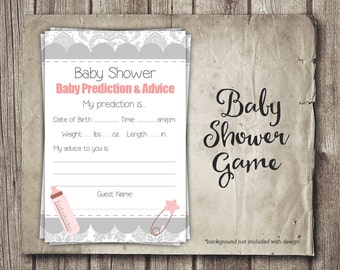 Advice Baby Shower Game Advice Parents to Be Shower