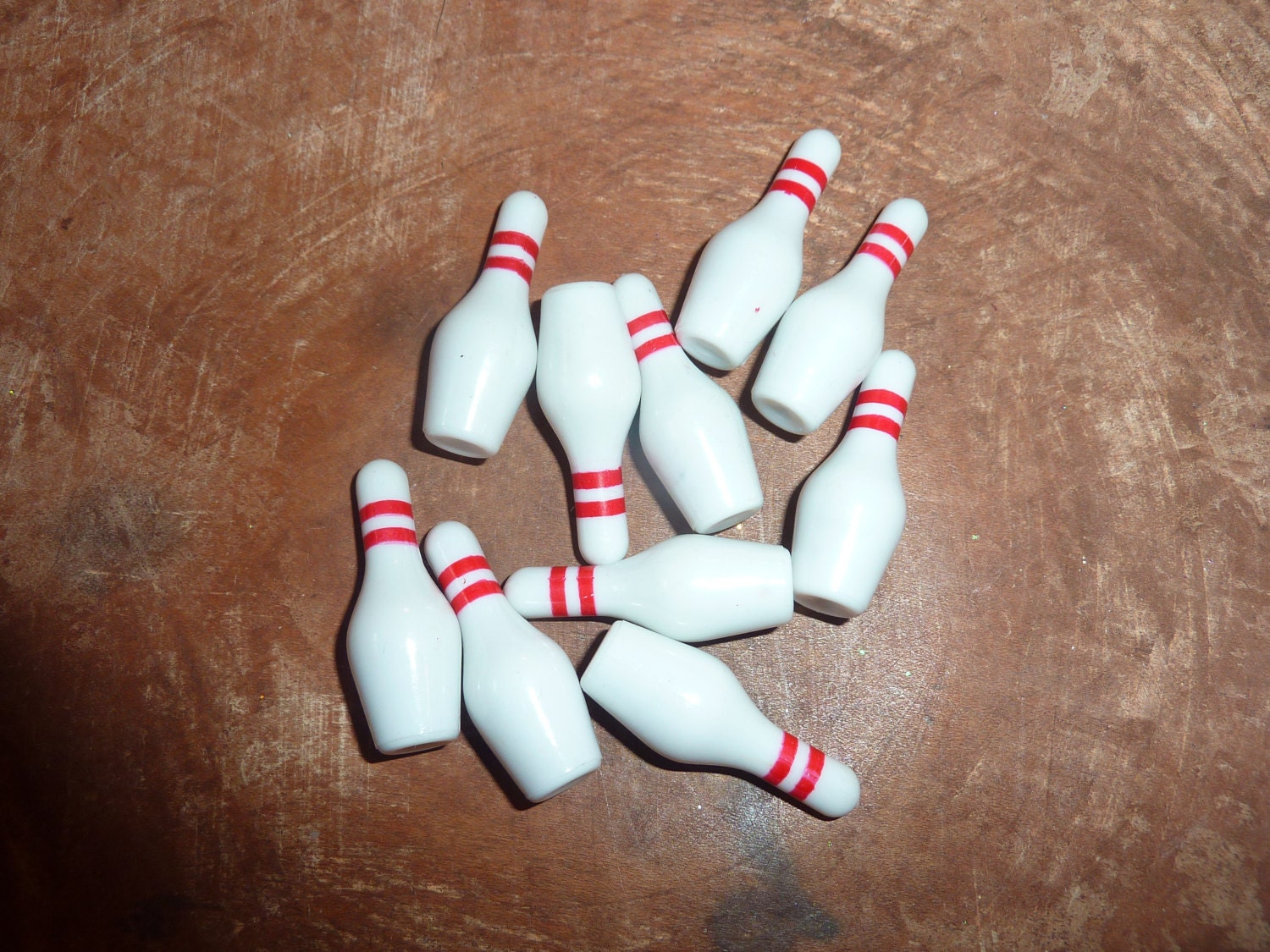 mini plastic bowling pins