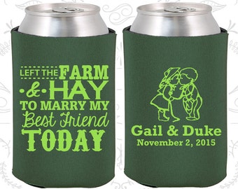 best friend beer koozies