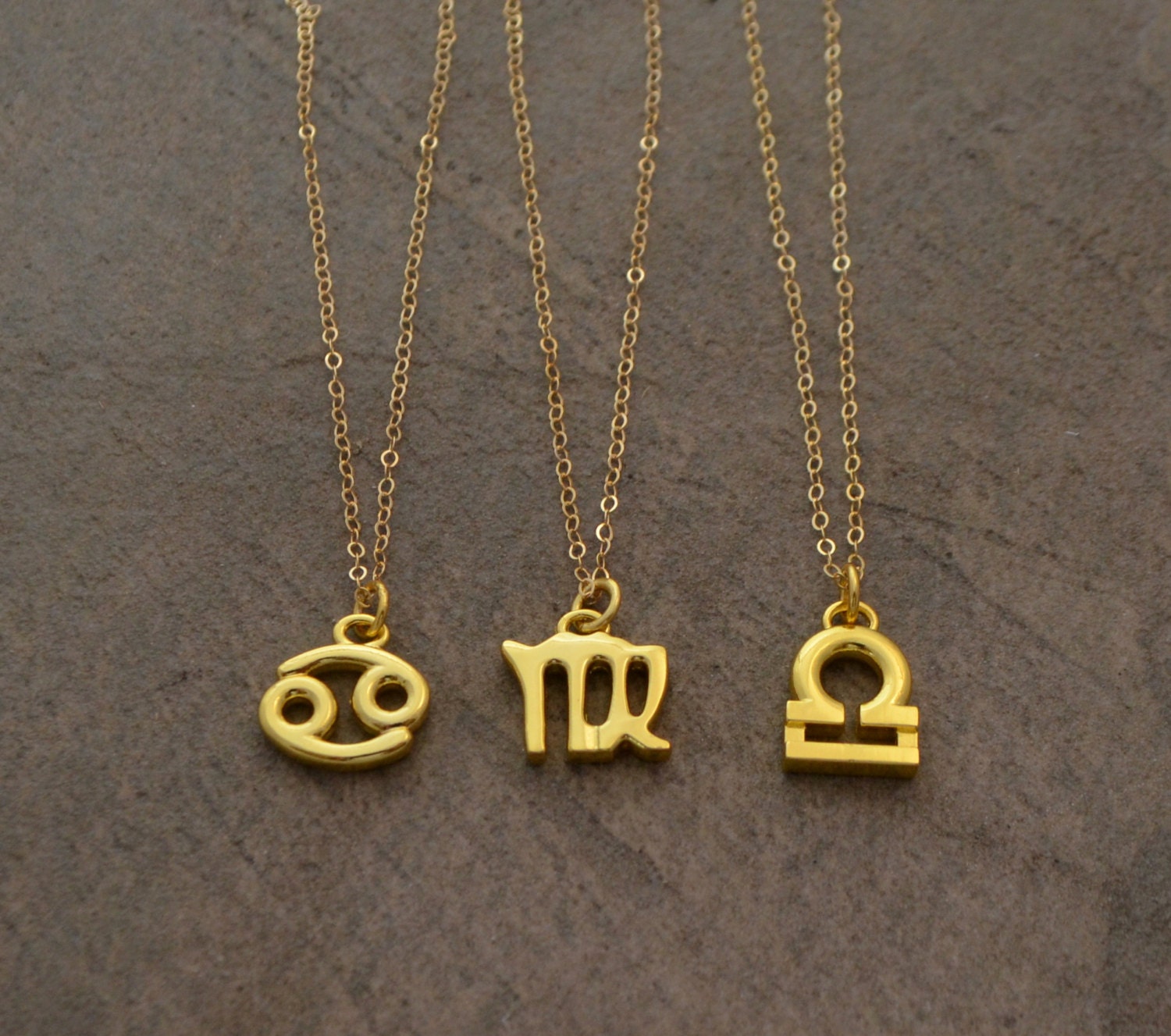 zodiac necklace chain