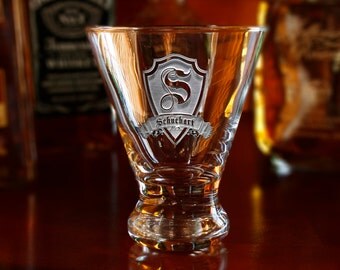 Engraved Cosmo Martini Cocktail Glasses, Set of 4 (m30)