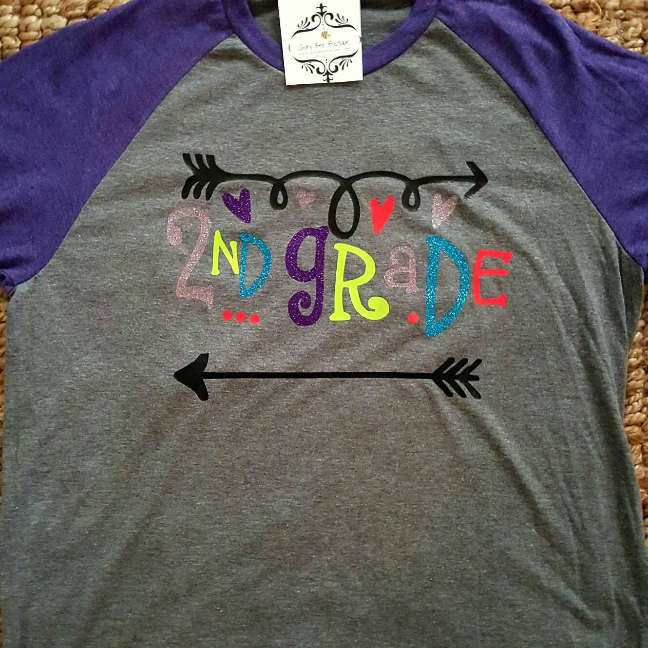 back to school shirts for 2nd grade
