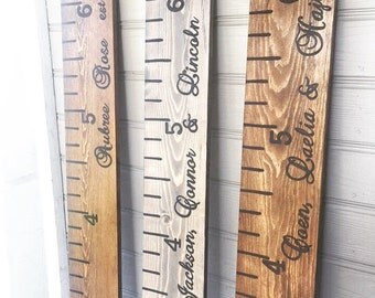Growth Chart Ruler; Growth chart; wooden growth ruler;ruler; newborn gift; wooden ruler; first birthday gift; measuring stick; nursery decor