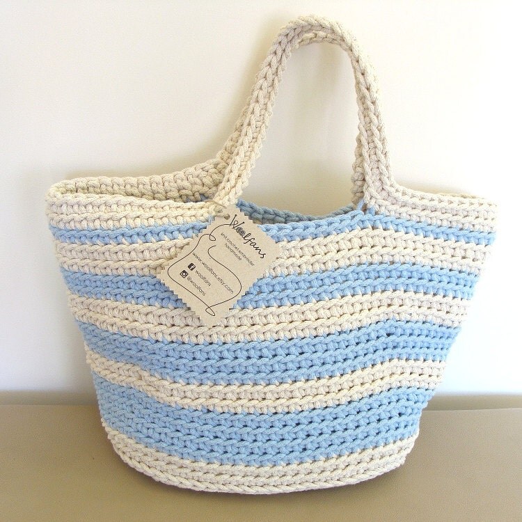 Unique Cotton Rope Tote Bags And Knitted Accessories By WoolFans