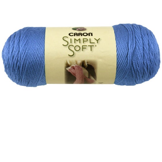 Caron Simply Soft Berry Blue Caron Soft Brights Worsted