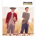 Butterick 3072, Mens Making History Revolutionary War / Colonial Coat, Vest, Shirt, Pants and Hat