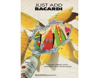 Vintage 1993 magazine ad for Bacardi Rum - 213