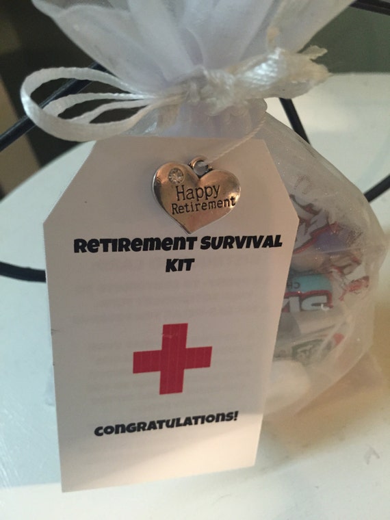 Retirement Survival Kit by Favors4Love on Etsy