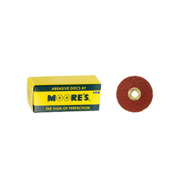 MOORE'S Sanding Discs Diameter 7/8 Grit Medium