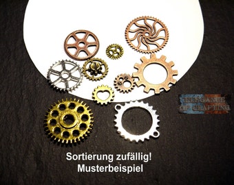 Charms Gear, Charm Gear, pendant, Steampunk, jewellery, jewellery making, accessory, jewellery craft, jewellery material, making