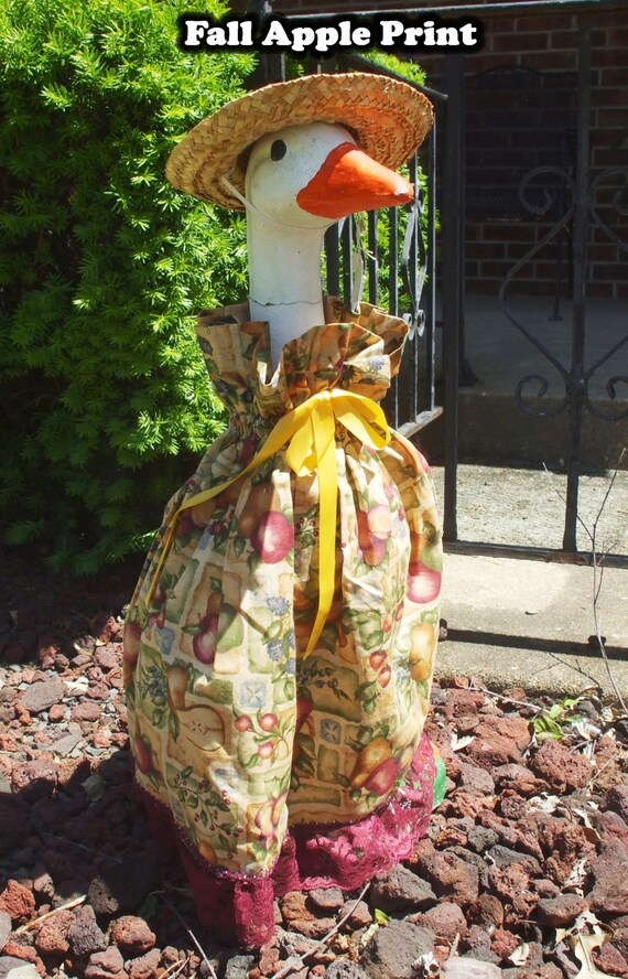 EXtra Large Lawn Goose Outfits 28 30 Tall by PapaBearsPlace