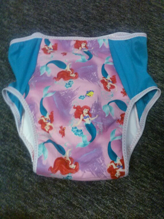 Adult Baby Training Pants. w/Zorb. Mermaid by SophieSnuggleBunny