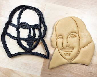 William Shakespeare Cookie Cutter