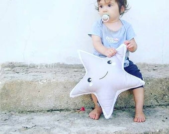 Star pillow, Star Cushion, Kids Pillow, Star room decor, Kids Pillows, Decorative Cushions, Kids Room Decor, Baby Bedding