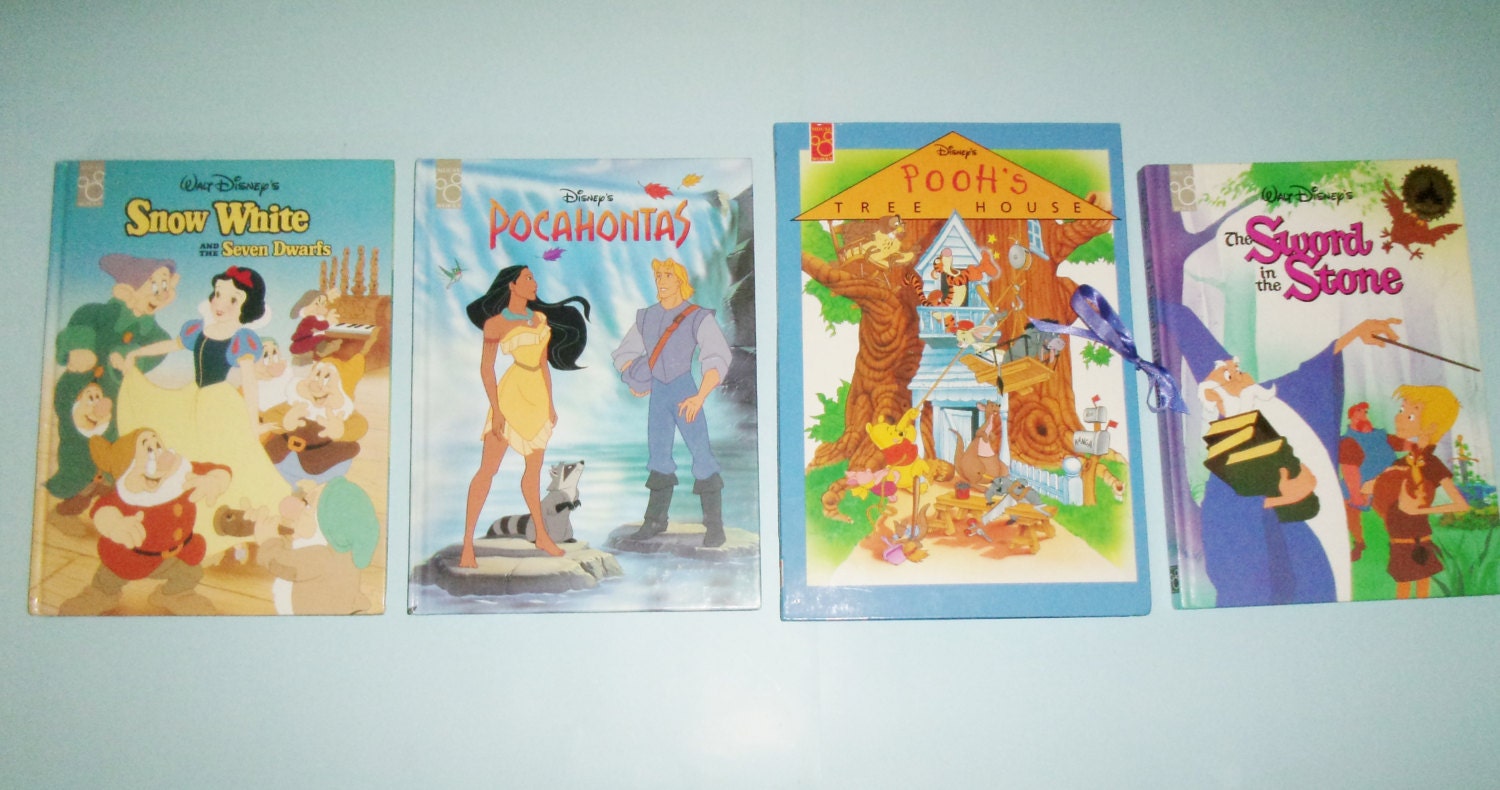 Disney Mouse Works Books Pocahontas The Sword in the Stone