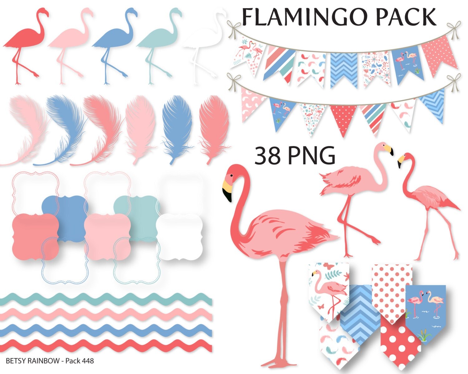 in border word 1 inch flamingos clip flamingo art cliparts Flamingo flamingo BR