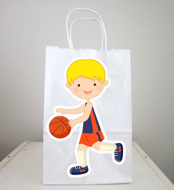 Basketball Goody Bags Basketball Favor Bags Basketball Gift