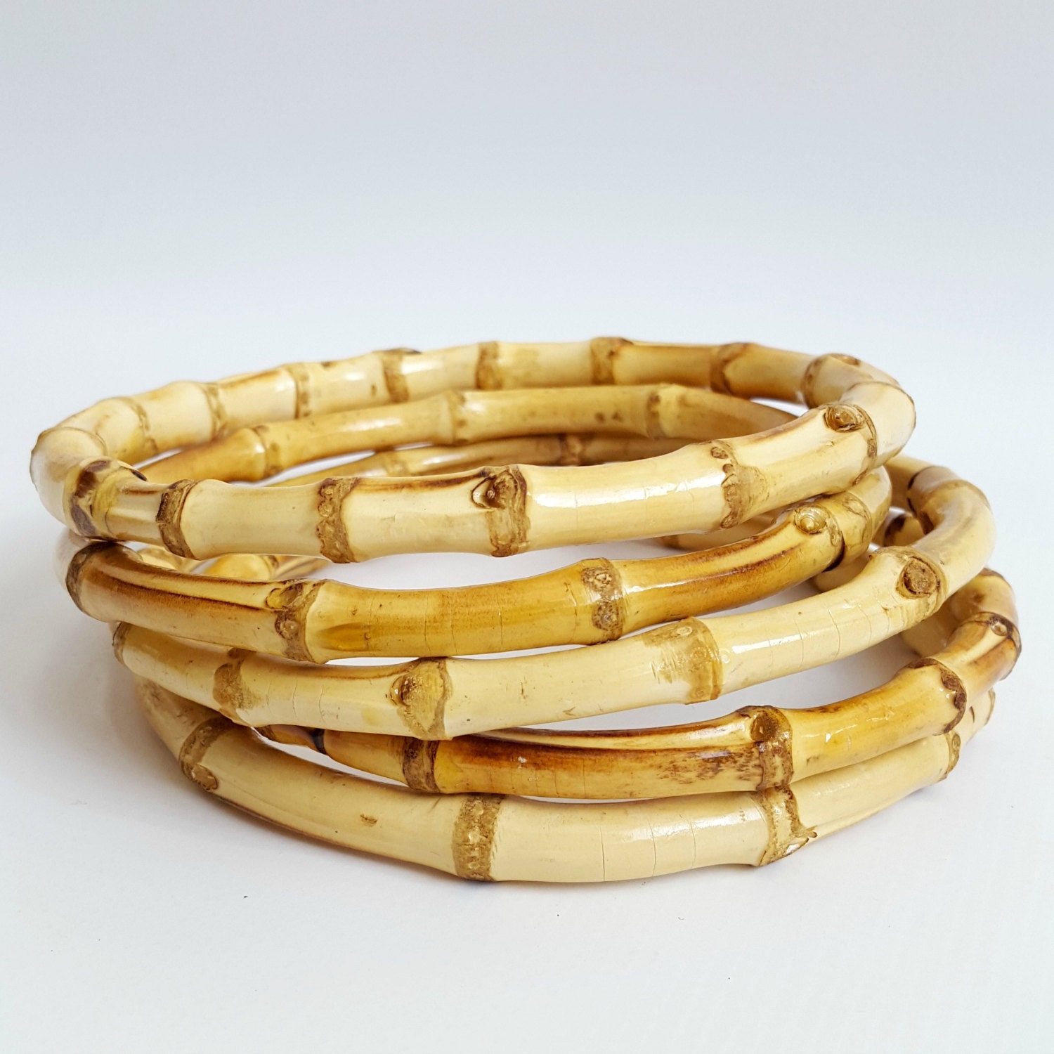 wooden bamboo purse
