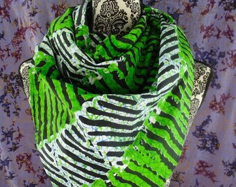 Kitenge Scarf, African Print Scarf, Ankara Scarf, Wax Print, Kitenge Headwrap, African Fabric, African Head Wrap, Batik, Turban, Shawl, Gele