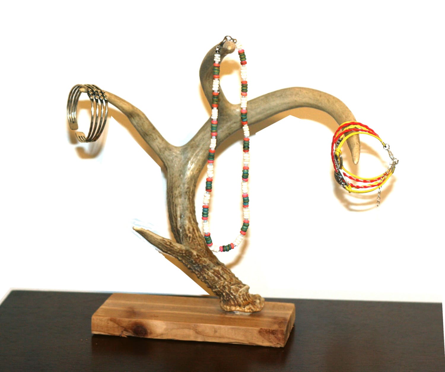 Deer Antler Jewelry Holder Deer Antler by AppalachianArtisans