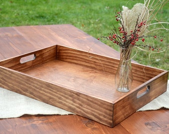 Everyday Rustic Wood Tray