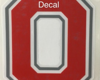 Ohio State Decal, Yeti Decal