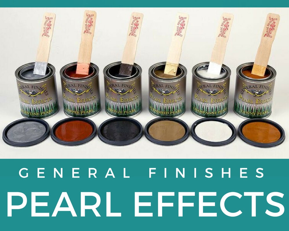 General Finishes Pearl Effects Metallic Paint Finish Pint