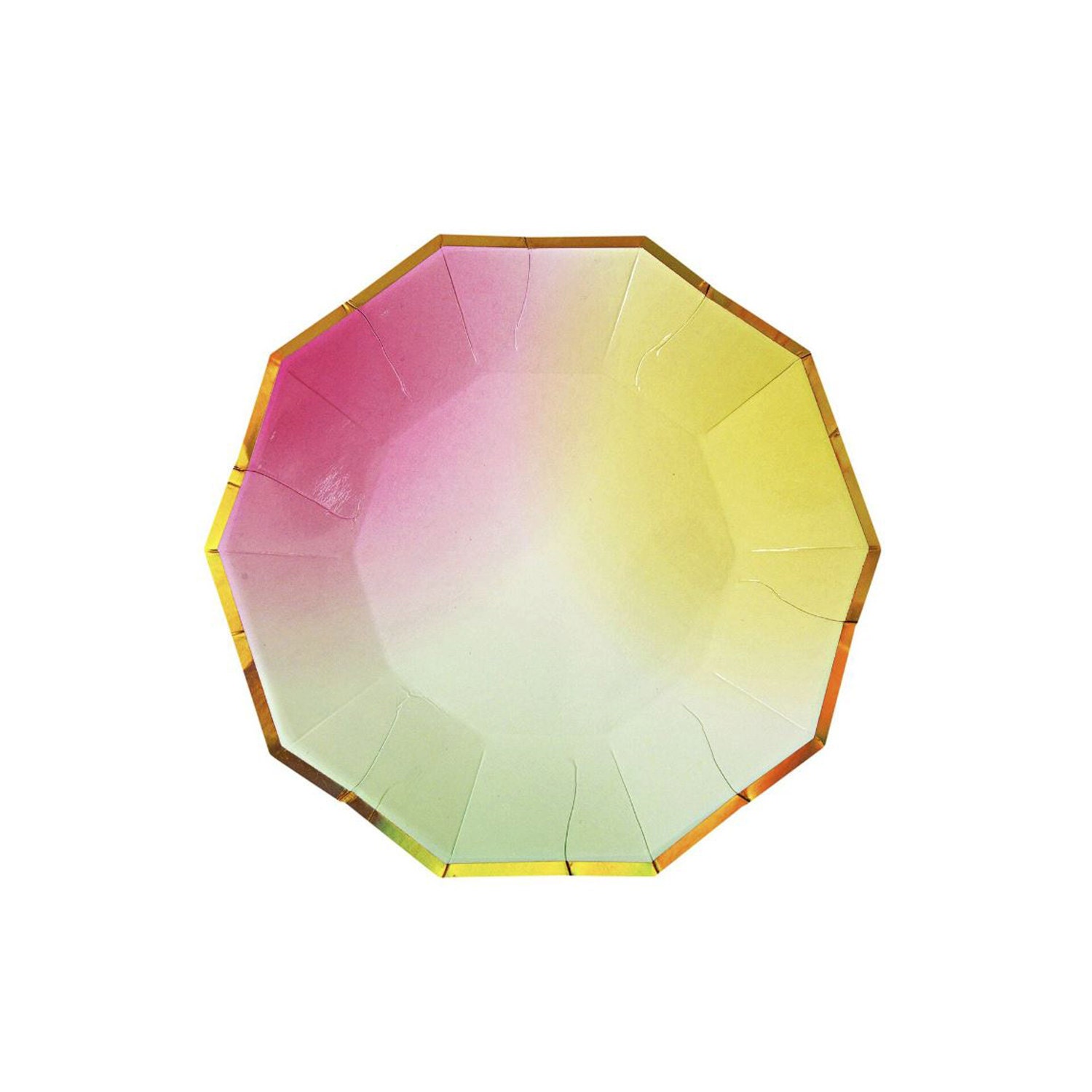 NEW Ombre Small Paper Plates