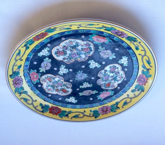 Vintage Japanese Yamatoku Meiji Imari Flower by 88AsianAntiques