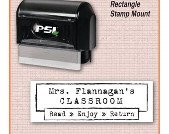 Teacher Stamp, From the Classroom of Stamp, Teacher Book Stamp, Read It Enjoy It | MS-REC-15