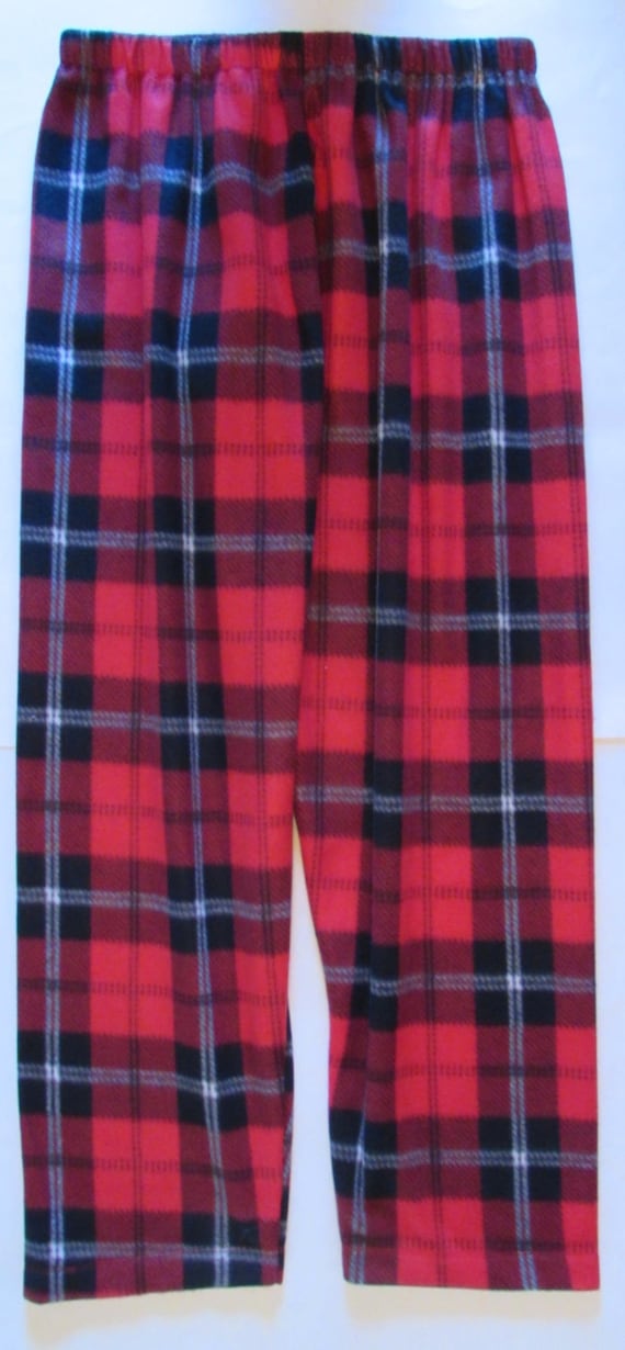 Family pajamas / fleece pants/ warm pants / 6 plaid colors