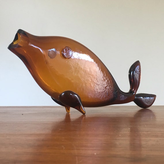 handblown glass fish