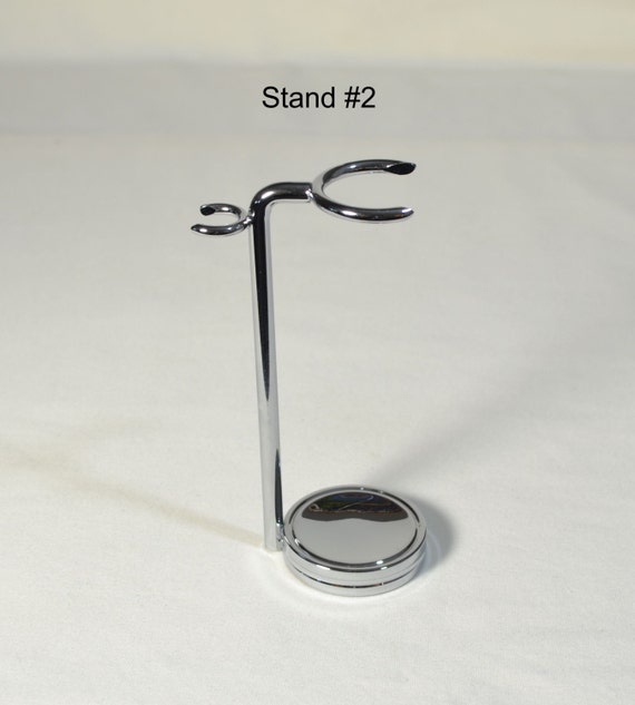 Razor and Shave Brush Stands for Badger Hair Brushes and