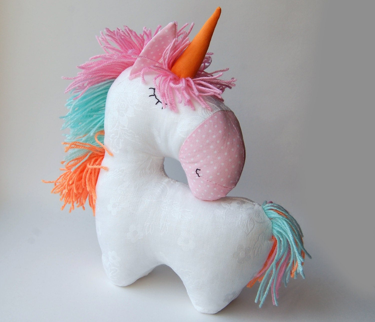 sewing pattern unicorn stuffed horse toy for kids pdf