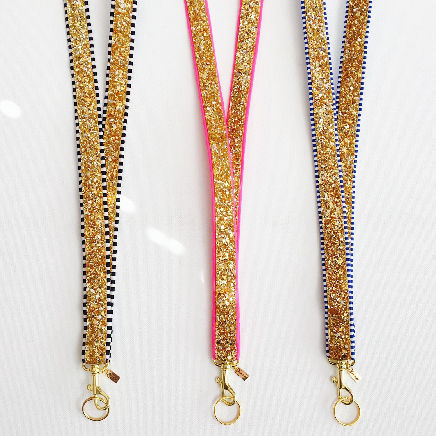 The Glitter Lanyard PREORDER by kaitlinkendalldesign on Etsy