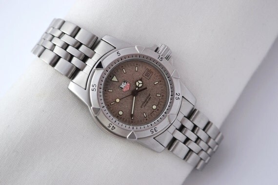 Vintage Tag Heuer 1500 Series Stainless Steel Quartz Ladies Petite Watch 750 -  Make me an offer!