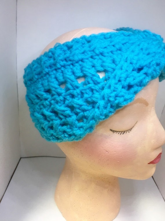 Turquoise Headband Aqua Headband Beach Headband Fashion
